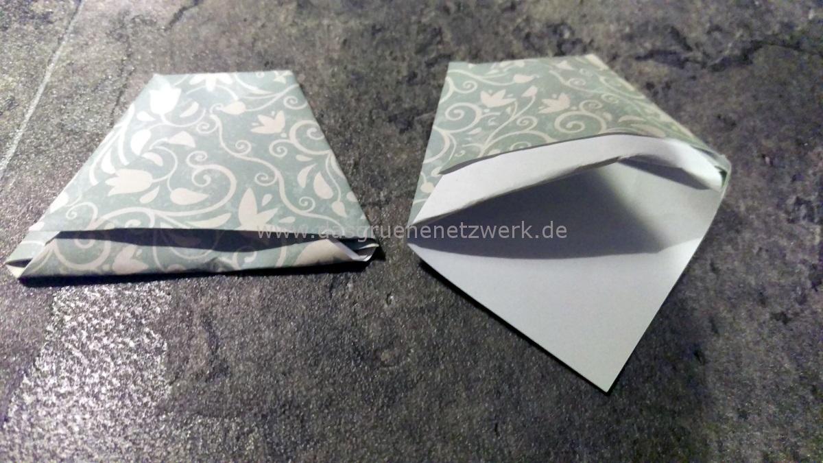 DIY: Samentüte (Origami)