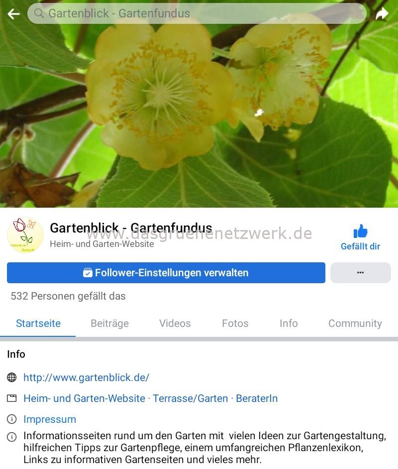 Webtipp: Gartenblick – Gartenfundus