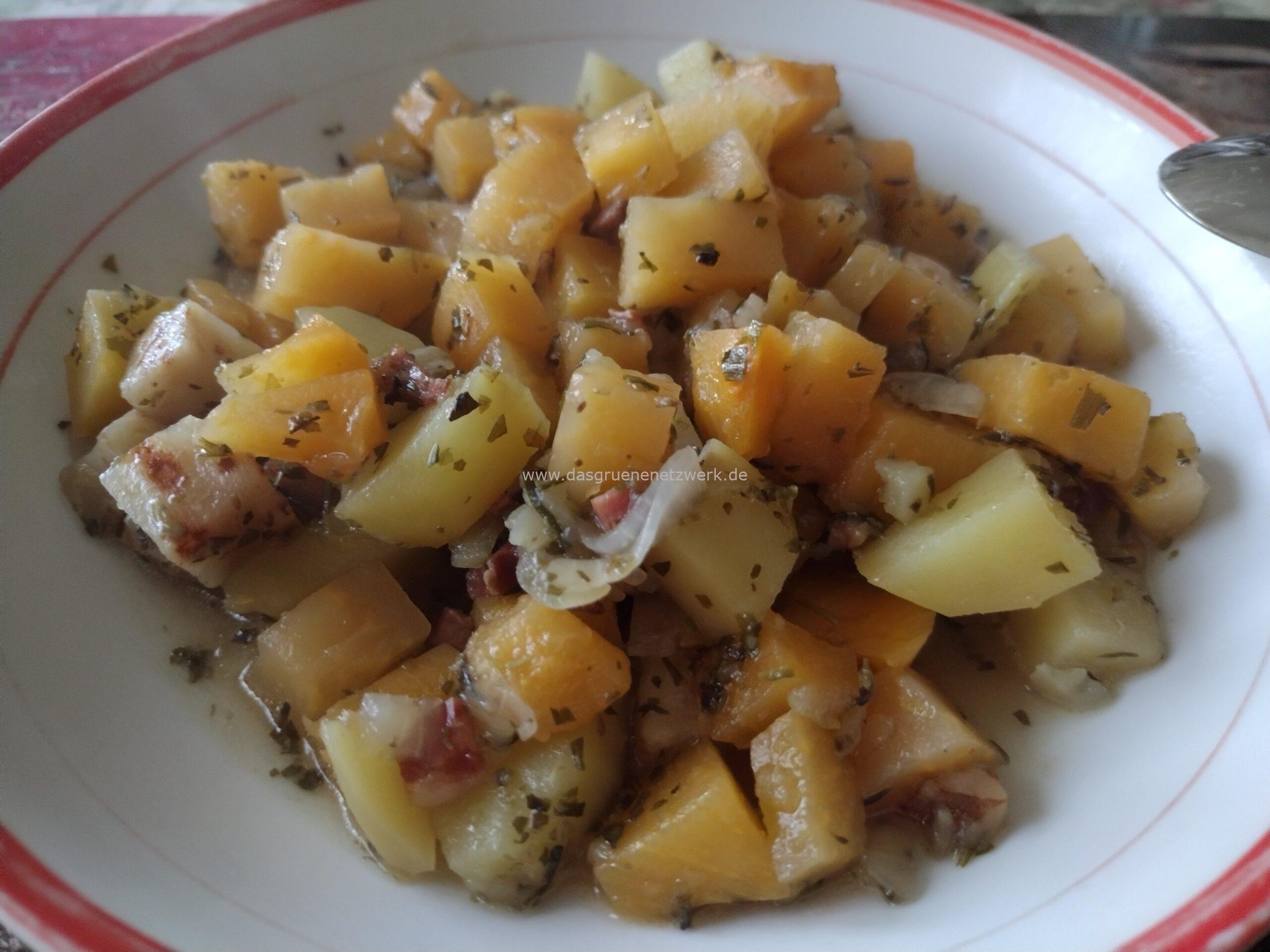 Niederrheinischer Steckrübeneintopf