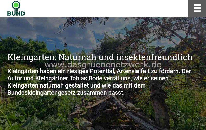 Interview mit einem Kleingarten- Botschafter