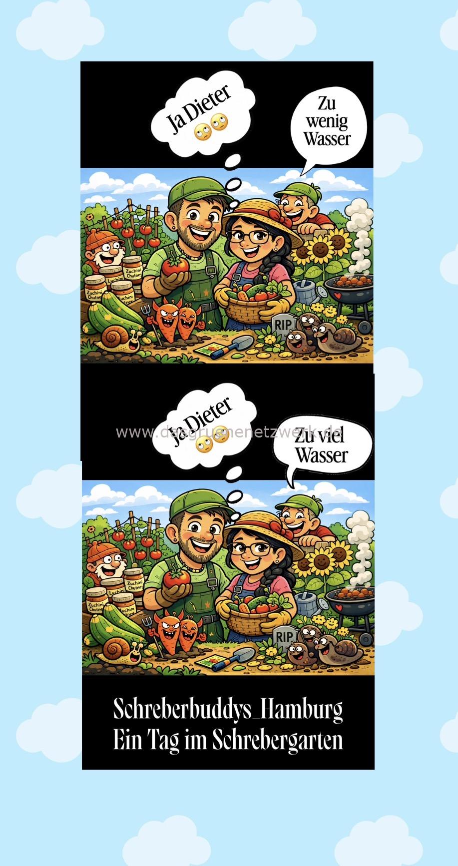 Samstags im Schrebergarten