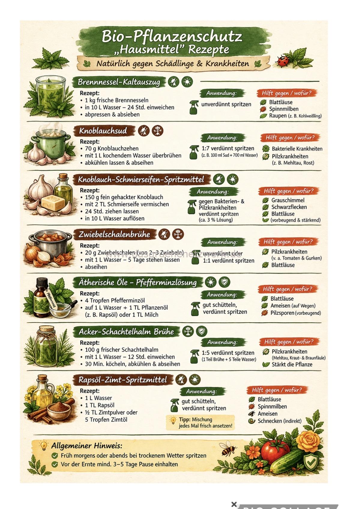 ALTE GARTEN-HAUSMITTEL